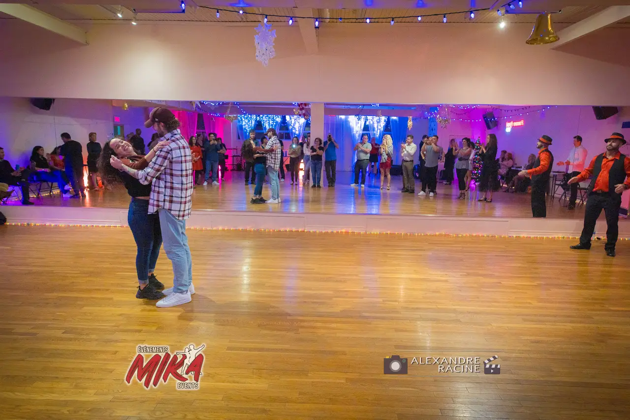 Team bachata en répétition